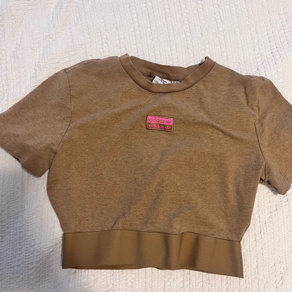 Adidas cropped T-shirt